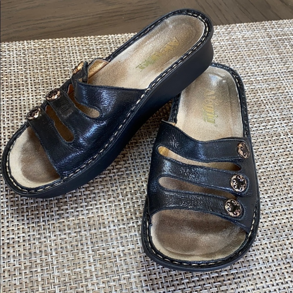 Black Alegria Fiona fashion slide